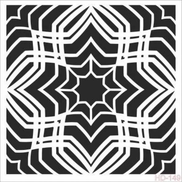 Cadence Home Decor Stencil Boyama Şablonu 45x45 cm. HD-149