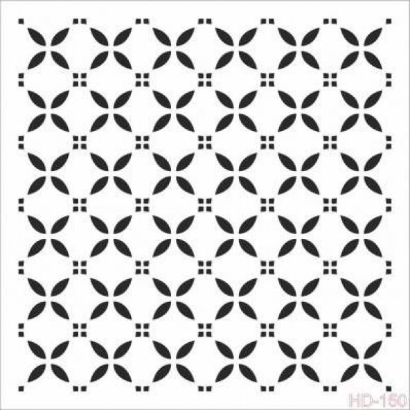 Cadence Home Decor Stencil Boyama Şablonu 45x45 cm. HD-150