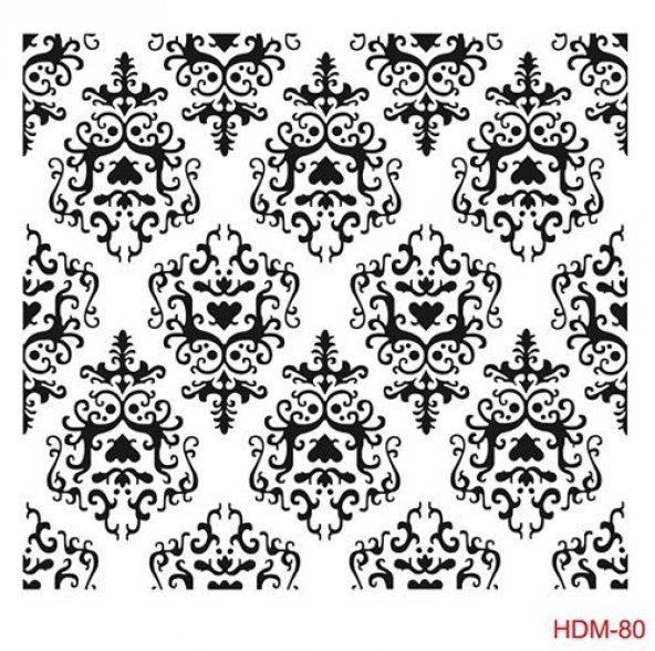 Cadence Home Decor Midi Stencil Boyama Şablonu 25x25 cm. HDM-80