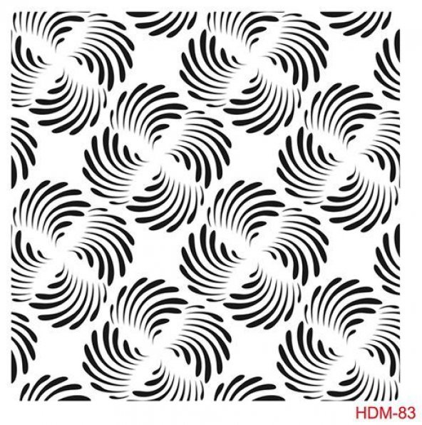 Cadence Home Decor Midi Stencil Boyama Şablonu 25x25 cm. HDM-83