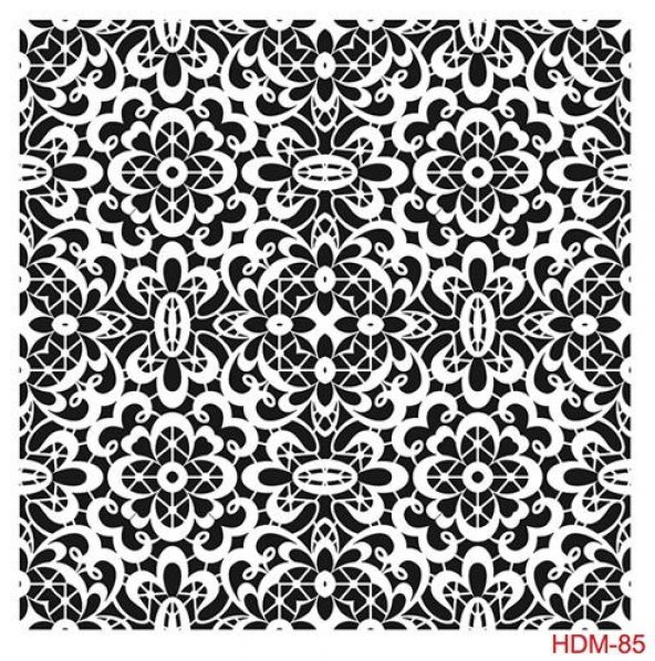 Cadence Home Decor Midi Stencil Boyama Şablonu 25x25 cm. HDM-85