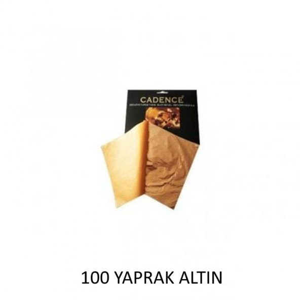 Cadence Yaprak Varak 100lü ALTIN