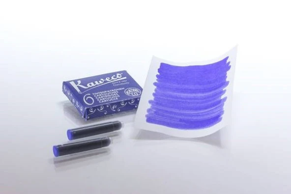 Kaweco Kartuş Mürekkep 6lı Kutu MAVİ 10000256