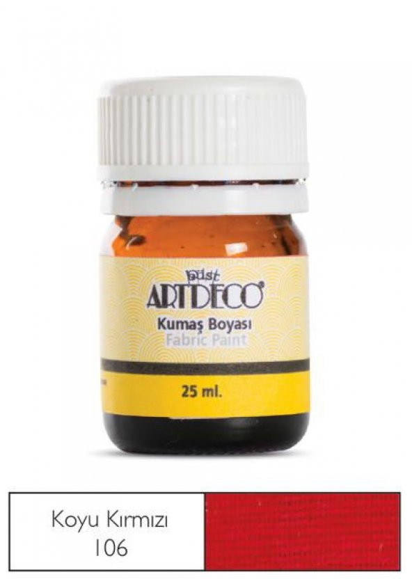 Artdeco Kumaş Boyası 106 Koyu Kırmızı