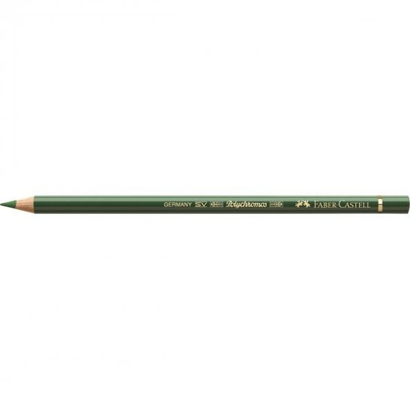 Faber Castell Polychromos Artist Kuru Boya Kalemi 167 Permanent Green Olive (Sabit Zeytin Yeşili)