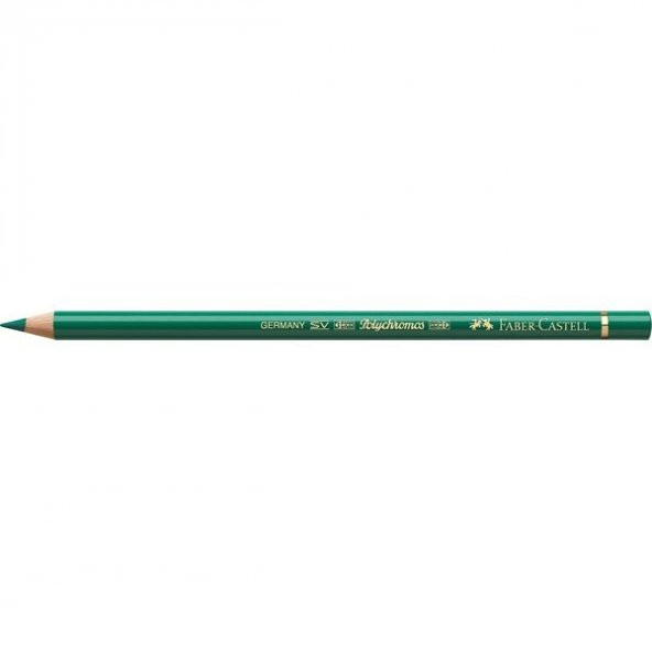 Faber Castell Polychromos Artist Kuru Boya Kalemi 264 Dark Phthalo Green (Fitalik Yeşil-Koyu)