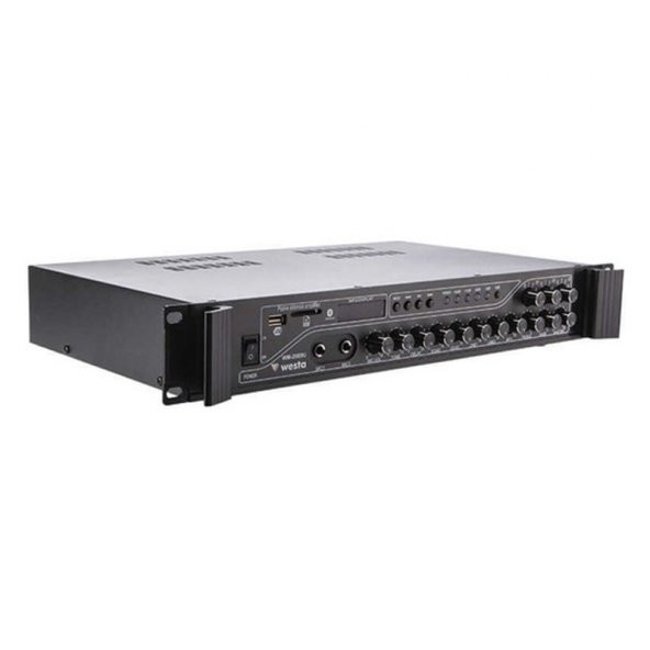 Westa Wm-2080u 200 Watt Trafolu 3 Bölge Kontrollü Mıxer Anfi - 2