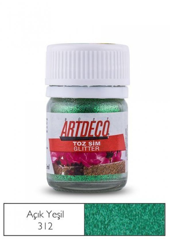 Artdeco Toz Sim (Glitter) 312 Açık Yeşil