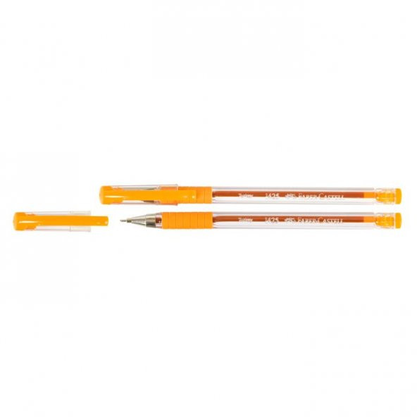 Faber Castell 1425 İğne Uçlu Tükenmez Kalem TURUNCU
