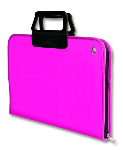 Faber Castell Proje Çantası 38x55 cm. PEMBE