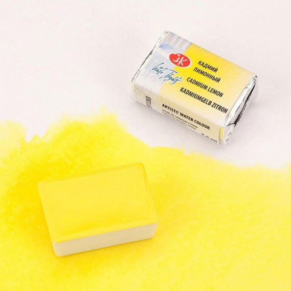 St. Petersburg White Nights Tam Tablet Sulu Boya 203 Cadmium Lemon