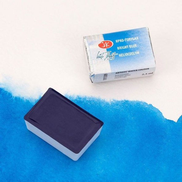 St. Petersburg White Nights Tam Tablet Sulu Boya 509 Bright Blue