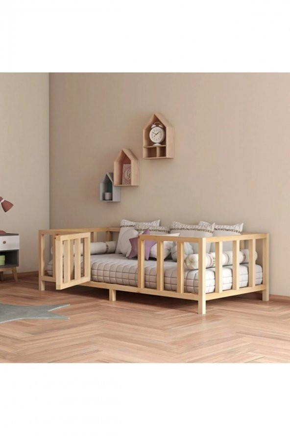 Hft Home Unisex Montessori Bebek Ve Çocuk Karyolası 70x130