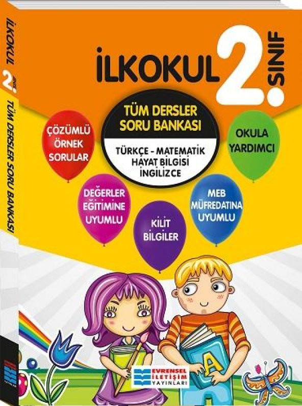 2. Sınıf Tüm Dersler Soru Bankası Evrensel İletişim Yayınları