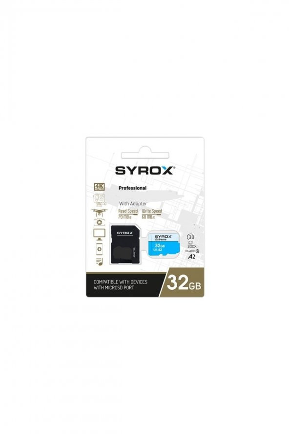 Syrox Hafıza Kartı 32 Gb