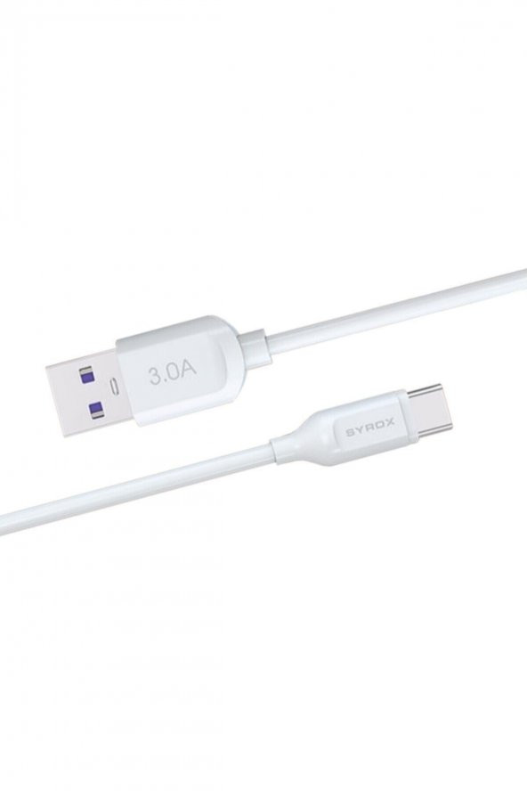 Syrox C109 Type-c 1m 3,0a 18w Quick Şarj Kablosu (ECO KUTU) - 3