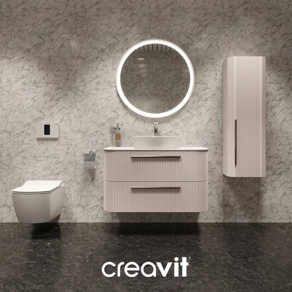 Creavit EG321 Elegant Asma Kanalsız Klozet,Creavit Yavaş Kapak