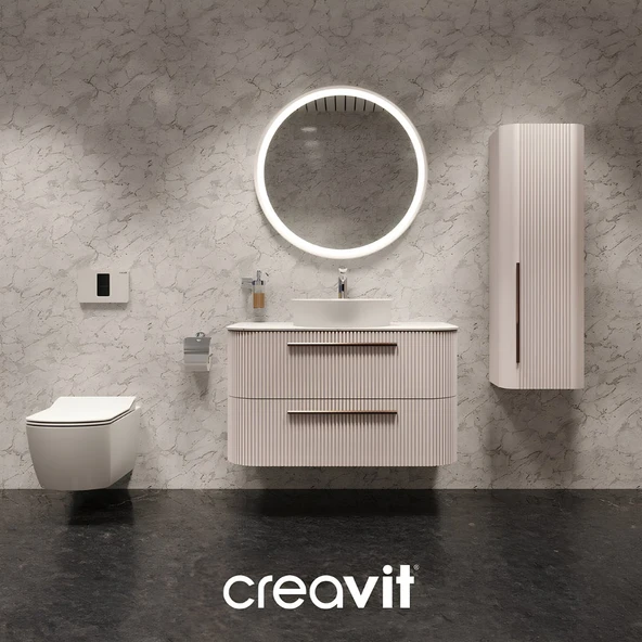 Creavit Eg321 Elegant Kanalsız Asma Klozet, Creavit Yavaş Kapanan Kapak - 3