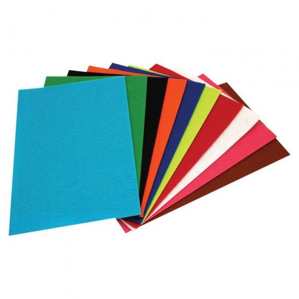 Lino Yapışkanlı Keçe 20x30 cm. 10 Renk