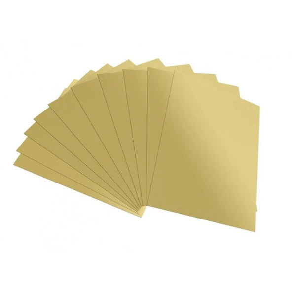 Lino Aynalı (Metalik) Karton 10lu 50x70 cm ALTIN