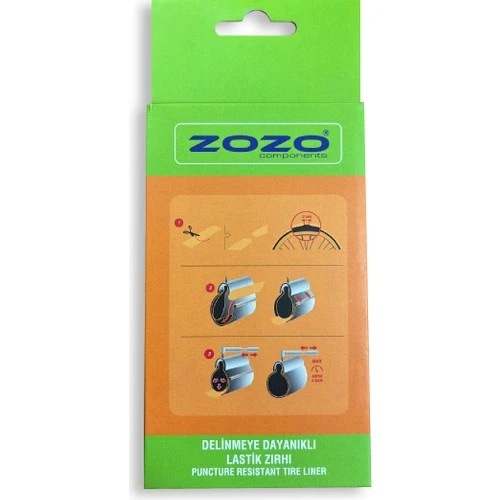 Zozo Ctb 26MM Delinmeye Dayanıklı Şehir Bisiklet Lastik Zırhı - 2