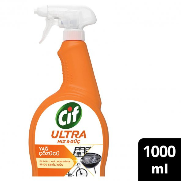 Cif Ultra Hız Sprey Mutfak 1000 ml