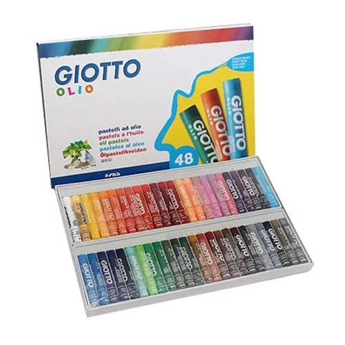 Giotto Olio - Yağlı Pastel (Silindir) 48 Renk