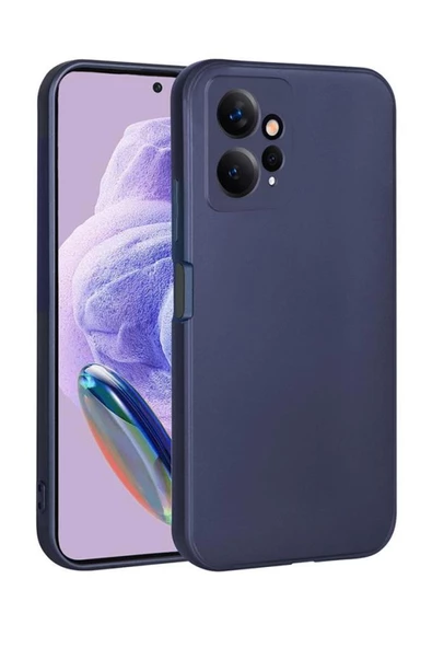 Xiaomi Redmi Note 12 4G Kılıf Kamera Çıkıntılı Soft Silikon