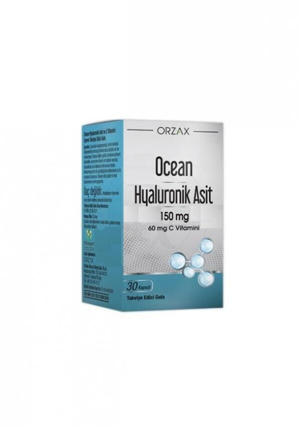 Ocean Hyaluronik Asit 150 mg 30 Kapsül 8697595873014