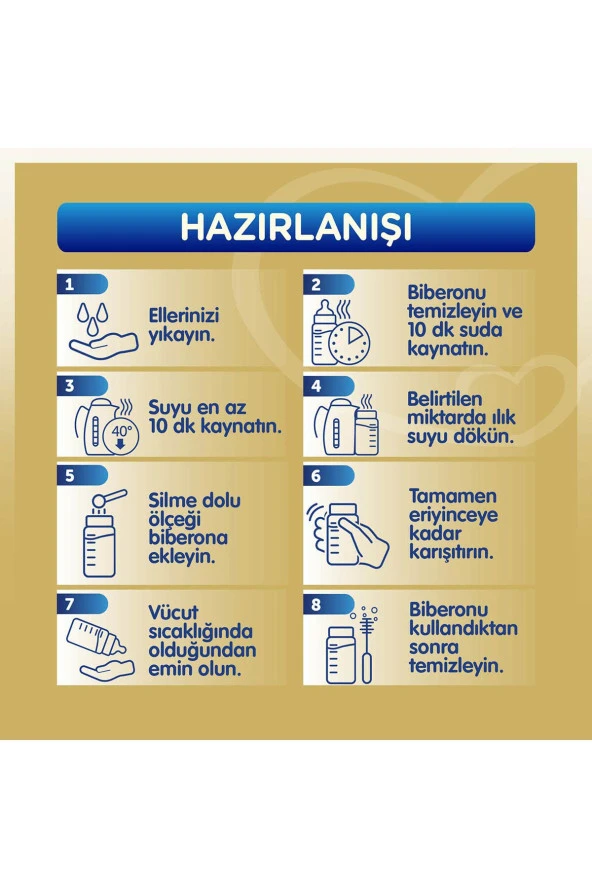Bebelac Gold 2 Devam Sütü 800 gr 6-12 Ay - 4