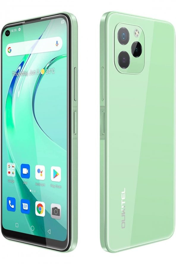 OUKITEL C21 PLUS 8+128GB DUAL-YEŞİL