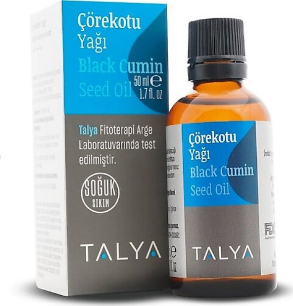 Talya Çörekotu Yağı 20 ml (Soğuk Sıkım)