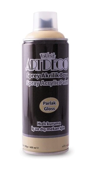 Artdeco Akrilik Sprey Boya 400 ml. KREM