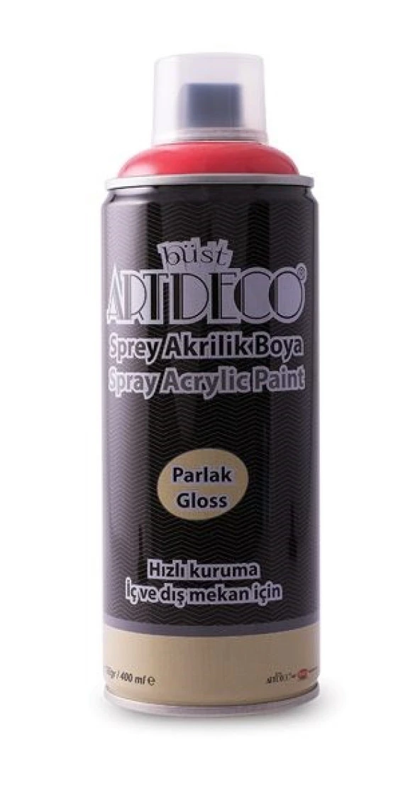 Artdeco Akrilik Sprey Boya 400 ml. ŞEKER PEMBE
