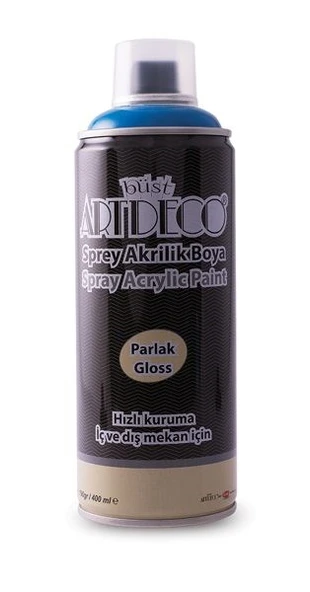 Artdeco Akrilik Sprey Boya 400 ml. MAVİ