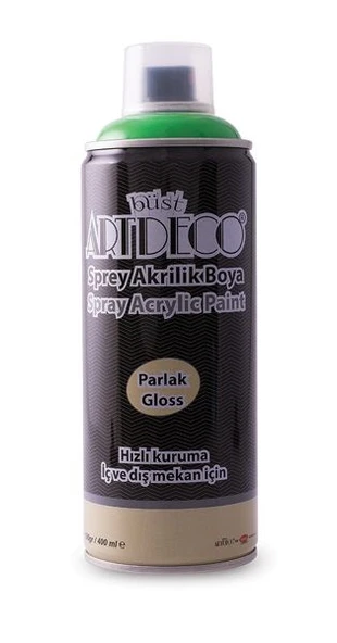 Artdeco Akrilik Sprey Boya 400 ml. ELMA YEŞİLİ ürün görseli