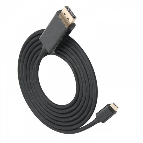 Dark DK-CB-U31XDP 1.8 Mt USB 3.1 Type C to DISPLAY PORT 4K 10Gbps Dönüştürücü Kablo