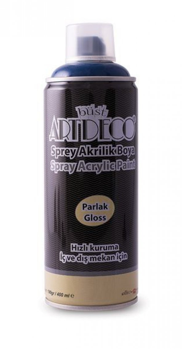 Artdeco Akrilik Sprey Boya 400 ml. LACİVERT