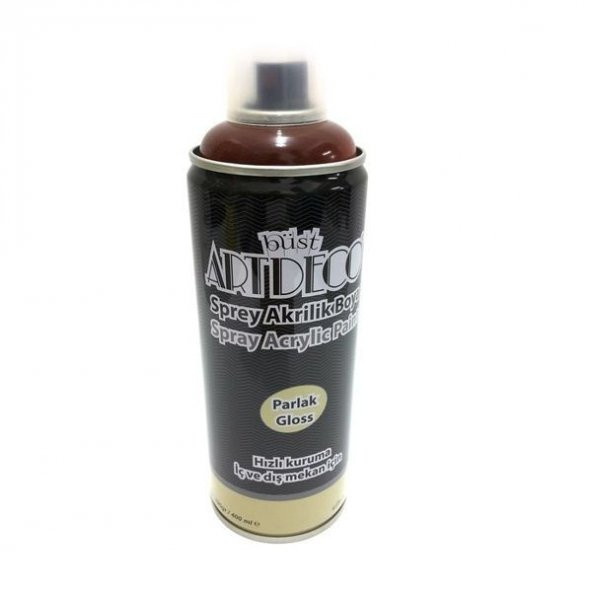 Artdeco Akrilik Sprey Boya 400 ml. KAHVERENGİ