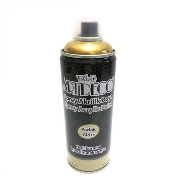 Artdeco Akrilik Sprey Boya 400 ml. METALİK ALTIN