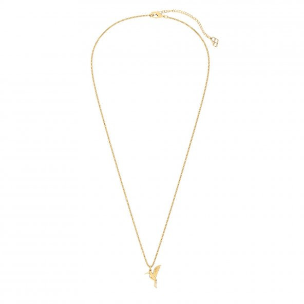 Chocli 18 Ayar Altın Kaplama  Humming Bird Kolye - 2