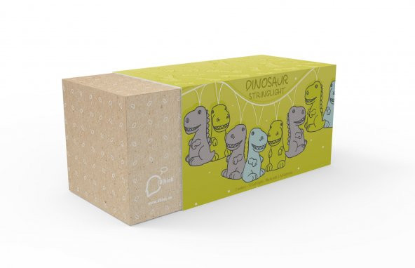 Dhink Dino String  Gece Lambası - 5