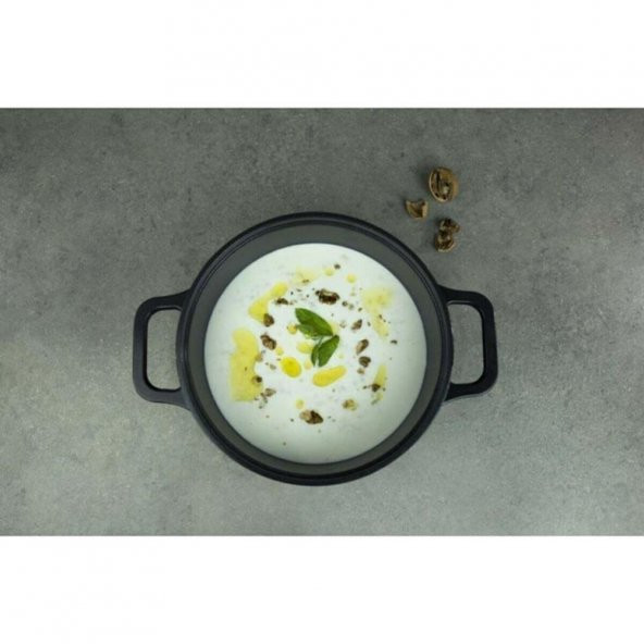 Bordain Alüminyum Tencere 20 Cm Siyah D-BOR20C - 4