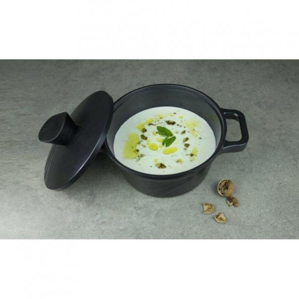 Bordain Alüminyum Tencere 20 Cm Siyah D-BOR20C - 5