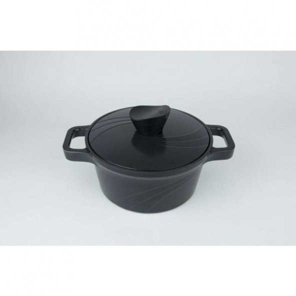 Bordain Alüminyum Tencere 20 Cm Siyah D-BOR20C