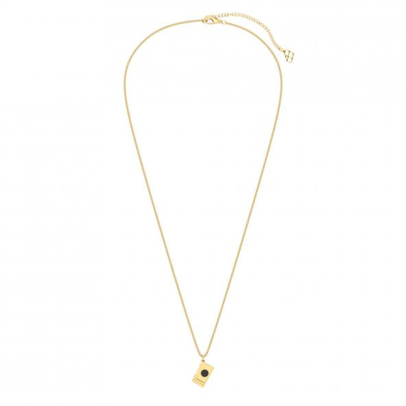 Chocli 18 Ayar Altın Kaplama  Fotoğraf Makinası Kolye - 2