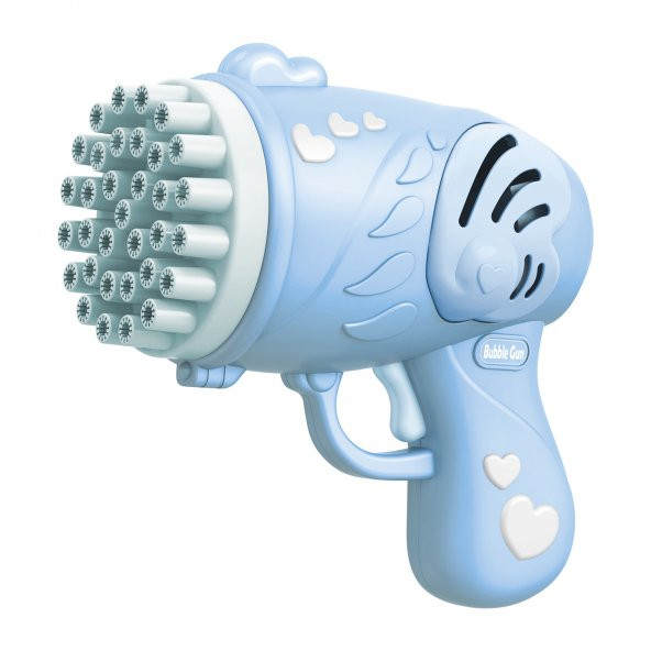 33 Kanal Işıklı Pilli Baloncuk Makinesi Köpük Tabancası Bubble Gun Machine - 6