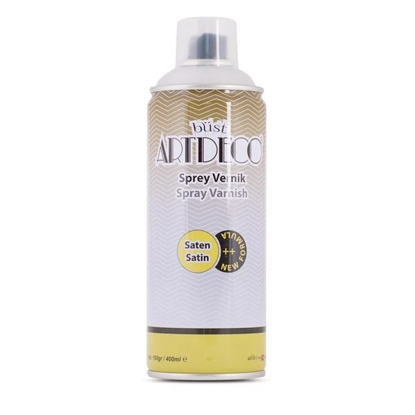 Artdeco Sprey Vernik 400 ml. SATEN (YARI MAT)