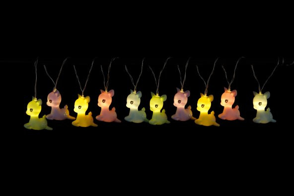 Dhink Deer String Ledli Zincir Gece Lambası - 3