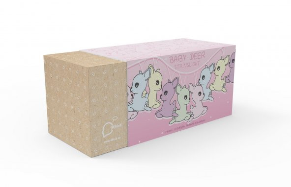 Dhink Deer String Ledli Zincir Gece Lambası - 5